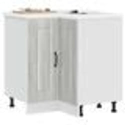 vidaXL Armoire dangle de cuisine Kalmar sonoma gris bois dingénierie 853513