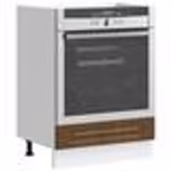 vidaXL Armoire à four Kalmar chêne marron bois dingénierie unité de four armoire de four de cuisine unité de base de 853524