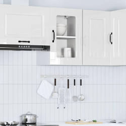 VidaXL Armoire Murale Cuisine Verre Kalmar