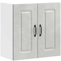 Vidaxl - Armoire murale de cuisine Kalmar gris béton bois d'ingénierie