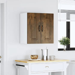 vidaXL Armoire Cuisine Kalmar - Chêne Fumé