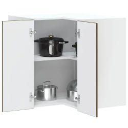VidaXL Armoire Murale Angle Cuisine Kalmar Chêne Marron