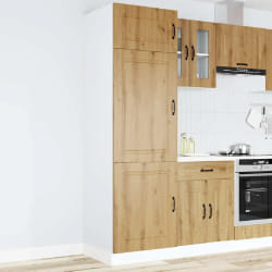 vidaXL Kalmar Armoire de cuisine - Chêne artisanal