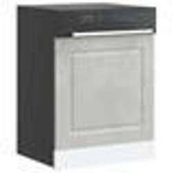 vidaXL Panneau de lave-vaisselle Kalmar gris béton 60x15x67 cm panneau avant de lave-vaisselle panneau panneau de porte 853661