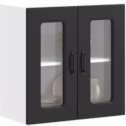 Cette armoire murale de cuisine est destinée à optimiser l'espace de votre cuisine et à décorer votre maison ! Matériau stabl ...