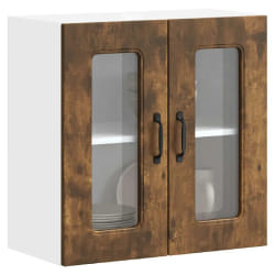vidaXL Armoire murale cuisine Kalmar - Chêne fumé