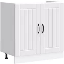 Ce meuble sous évier optimise l'espace de votre cuisine et offre un grand espace de rangement pour vos effets personnels ! Ma ...