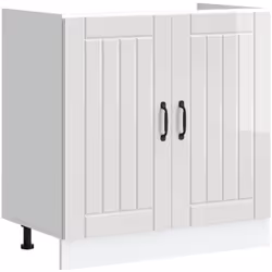 Ce meuble sous évier optimise l'espace de votre cuisine et offre un grand espace de rangement pour vos effets personnels ! Ma ...