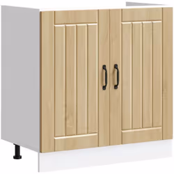 Ce meuble sous évier optimise l'espace de votre cuisine et offre un grand espace de rangement pour vos effets personnels ! Ma ...