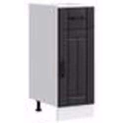 vidaXL Armoire de cuisine Lucca noir bois dingénierie meuble dévier meuble de cuisine avec tiroir meuble de cuisine à 853698