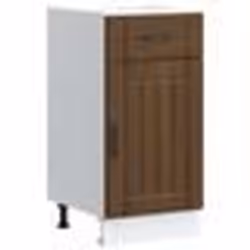 vidaXL Armoire de cuisine Lucca chêne marron bois ingénierie meuble dévier meuble de cuisine avec tiroir meuble de 853714