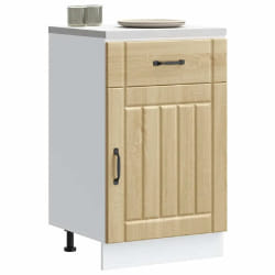 vidaXL Armoire de cuisine Lucca - Chêne sonoma