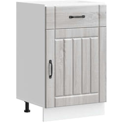 Vidaxl - Armoire de cuisine Lucca sonoma gris bois ingénierie