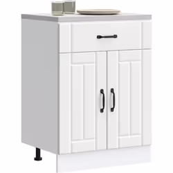Cette armoire de cuisine optimise votre espace de cuisine, offrant un espace de rangement suffisant pour vos effets personnel ...