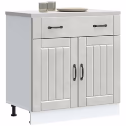 Cette armoire de cuisine optimise votre espace de cuisine, offrant un espace de rangement suffisant pour vos effets personnel ...