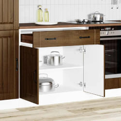 vidaXL Armoire de Cuisine Lucca