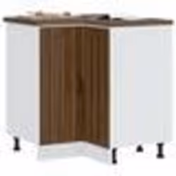 vidaXL Armoire dangle de cuisine Lucca chêne marron bois dingénierie armoire dangle meuble dévier dangle meuble 853754
