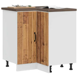 vidaXL Armoire d'angle Lucca vieux bois