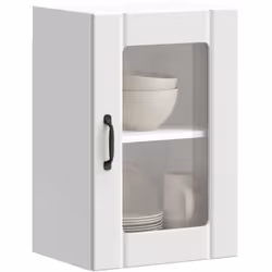 Cette armoire murale de cuisine est destinée à optimiser l'espace de votre cuisine et à décorer votre maison ! Matériau stabl ...