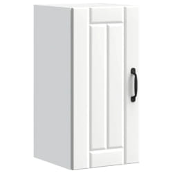 vidaXL Armoire murale de cuisine Lucca blanc bois d'ingénierie