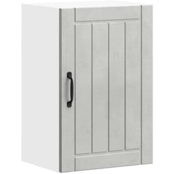 Vidaxl - Armoire murale de cuisine Lucca gris béton bois ingénierie