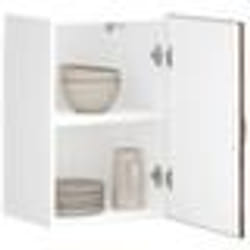vidaXL Armoire murale de cuisine Lucca chêne fumé bois ingénierie meuble mural de cuisine armoire pour mur de cuisine 853792
