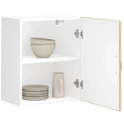 vidaXL Armoire murale de cuisine Lucca chêne sonoma bois ingénierie