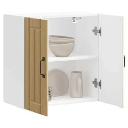 vidaXL Armoire murale de cuisine Lucca chêne sonoma bois ingénierie