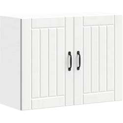 Armoire murale de cuisine Lucca blanc bois d'ingénierie Vidaxl