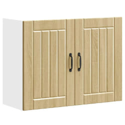 vidaXL Armoire murale de cuisine Lucca chêne sonoma bois ingénierie
