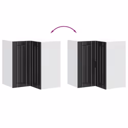 VidaXL 853858 Armoire de rangement de salle à manger et de cuisine - Vue supplémentaire 8
