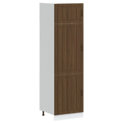 vidaXL Armoire Lucca - Chêne Marron