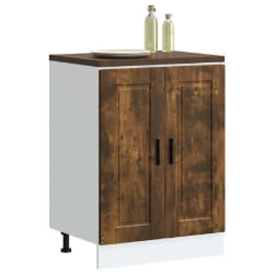 vidaXL Armoire de cuisine Porto chêne fumé