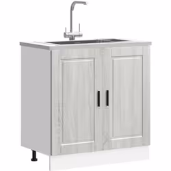 Ce meuble sous évier optimise l'espace de votre cuisine et offre un grand espace de rangement pour vos effets personnels ! Ma ...