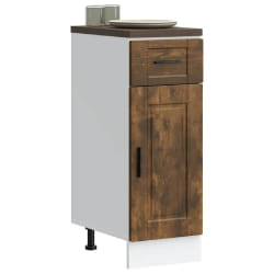 vidaXL Armoire de cuisine Porto - Chêne fumé