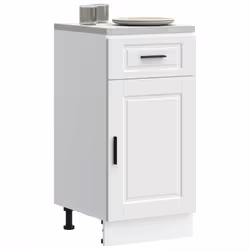 Cette armoire de cuisine optimise votre espace de cuisine, offrant un espace de rangement suffisant pour vos effets personnel ...