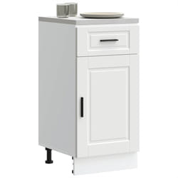 vidaXL Armoire de cuisine Porto blanc bois d'ingénierie