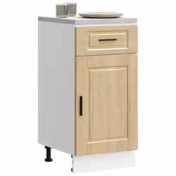 Cette armoire de cuisine optimise votre espace de cuisine, offrant un espace de rangement suffisant pour vos effets personnel ...