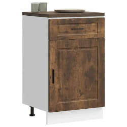 vidaXL Armoire Cuisine Porto - Chêne Fumé