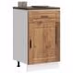 vidaXL Armoire de cuisine Porto vieux bois bois dingénierie 853965