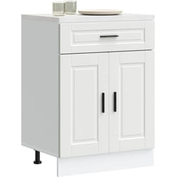 Armoire de cuisine Porto blanc bois d'ingénierie Vidaxl