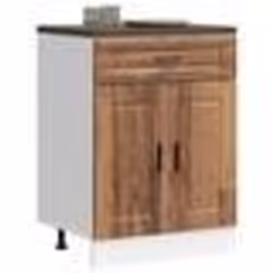 vidaXL Armoire de cuisine Porto vieux bois bois dingénierie 853975