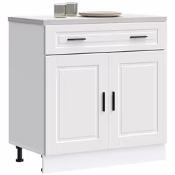 Cette armoire de cuisine optimise votre espace de cuisine, offrant un espace de rangement suffisant pour vos effets personnel ...