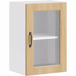 Cette armoire murale de cuisine est destinée à optimiser l'espace de votre cuisine et à décorer votre maison ! Matériau stabl ...