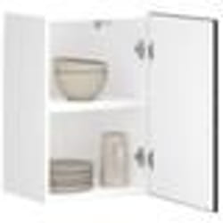 vidaXL Armoire murale de cuisine Porto noir bois dingénierie 854028