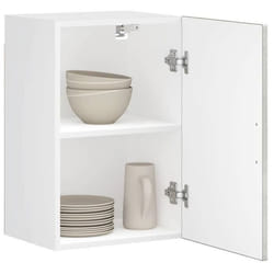 Vidaxl - Armoire Murale De Cuisine Porto Gris Béton Bois D'Ingénierie