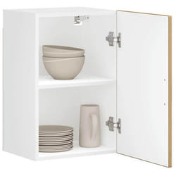 vidaXL Armoire murale de cuisine Porto chêne artisanal bois ingénierie 854036