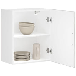 Armoire murale de cuisine Porto gris béton bois d'ingénierie Vidaxl