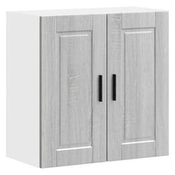 vidaXL Armoire murale de cuisine Porto sonoma gris bois dingénierie 854063