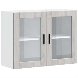 vidaXL Armoire murale Porto Sonoma Gris